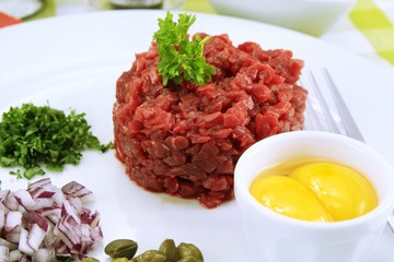 tartare de boeuf