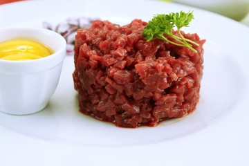 tartare de boeuf