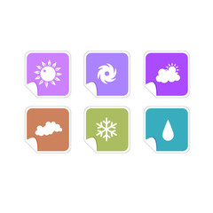 weather icons vector