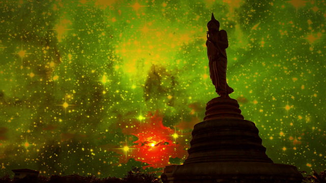 Buddha statue Visakha, Makha Bucha.