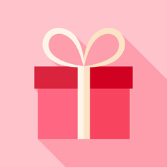 Pink present box