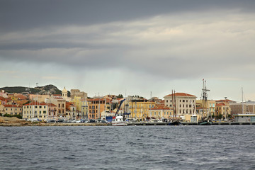 Fototapeta na wymiar La Maddalena. Sardinia. Italy