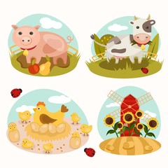 Animals on the farm