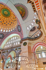 Suleymaniye Mosque in Istanbul Turkey
