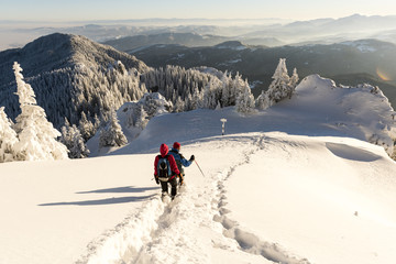 Winter mountaneering