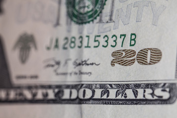 20 dollar bill macro