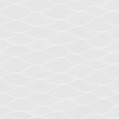 Abstract Wave seamless pattern background. - 78078091