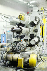 Obraz premium The image of a industrial furnace