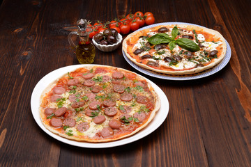 PIADINA CHEESE WITH OLIVE AND BASIL