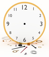 Obraz premium Broken Clock