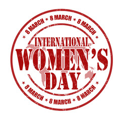Women's day stamp