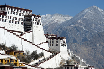 Potala Palace detail, Tibet