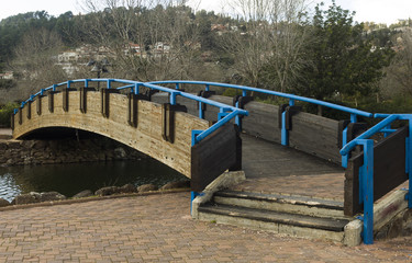 bridge over the river