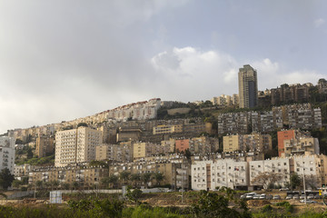 Fototapeta na wymiar city ​​of Haifa