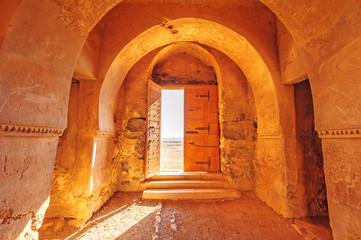 Qasr Kharana is the desert castle in Jordan