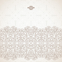 Invitation. East ornament.