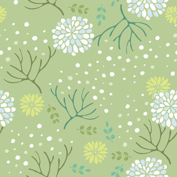 elegant floral seamless pattern © JoyImage