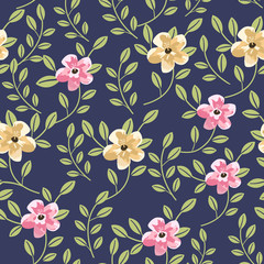 lovely floral seamless pattern