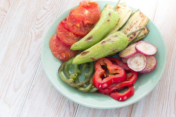 Grilled vegetables