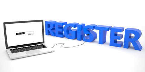 Fototapeta premium Register