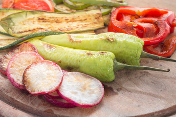 Grilled vegetables