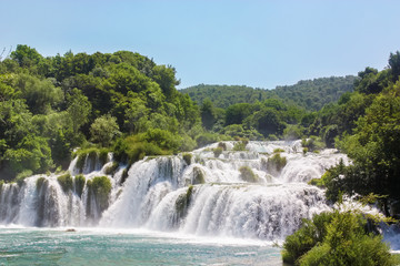 Krka national park in Croatia