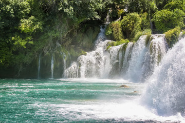 Krka national park in Croatia