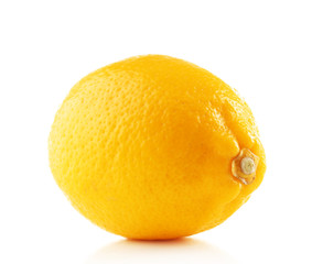 Lemon isolated on white