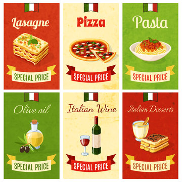Italian Food Mini Poster