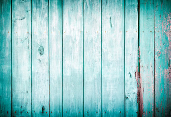 Obraz premium Old painted wood wall - texture or background