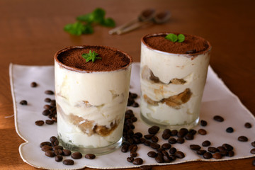 Sweet Deliciouse Italian Tiramisu Dessert