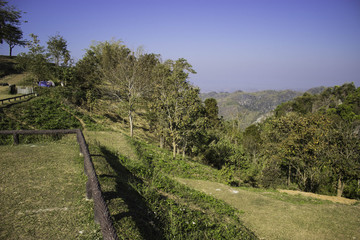 Hilly landscape at Nan