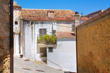 Alleyway. Rocca Imperiale. Calabria. Italy.