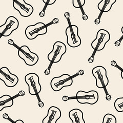 seamless pattern,guitar