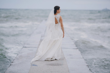 Fototapeta na wymiar Wedding in Odessa;