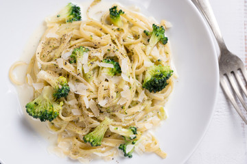 Pasta with broccoli