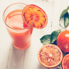 Bloody orange juice