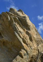 Fototapeta na wymiar Bear cliff in Italy.