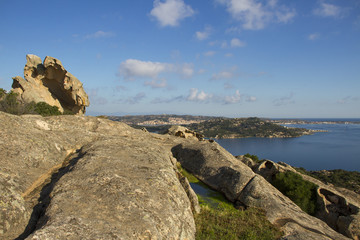 Fototapeta na wymiar View to the Mediterranean sea.