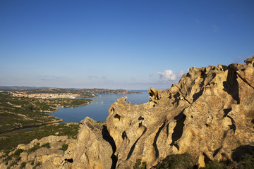 View to the Mediterranean sea.