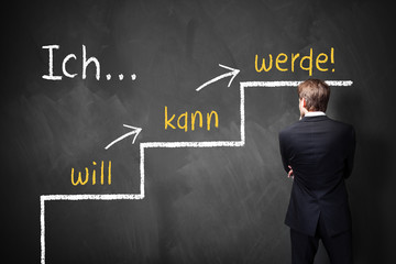 Ich ... will, kann, werde!