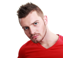 Fototapeta premium young bearded man