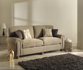 Sofa in Gold roomset