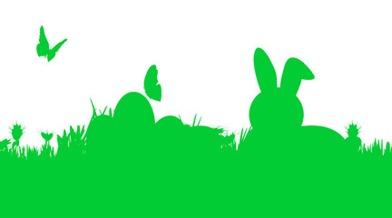 Vector illustration with Easter theme.