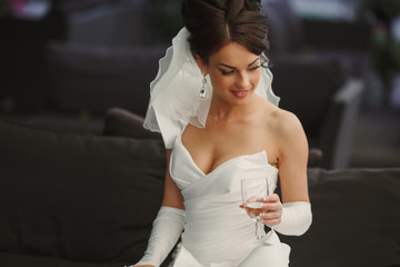 Naklejka premium bride