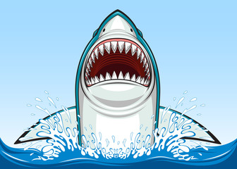 Fototapeta premium White shark