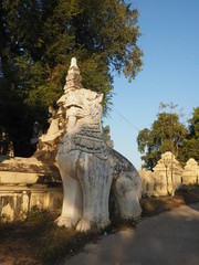 Fototapeta na wymiar Inwa (Myanmar), antigua capital imperial