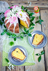 Traditional easter cake