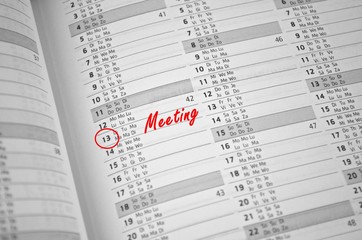 Kalender -  Meeting