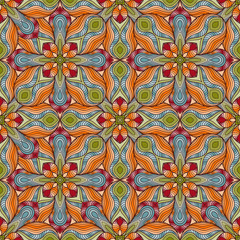 Vector Seamless Floral Pattern